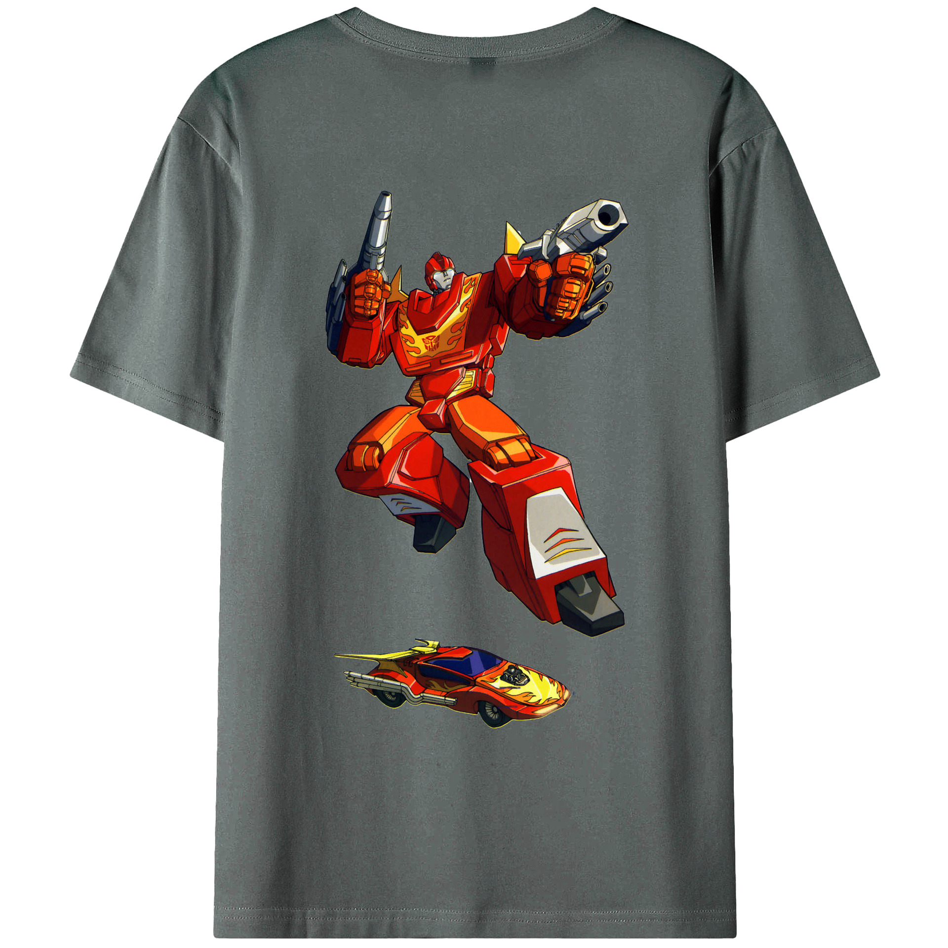 （画像用）  綿100％ メンズ半袖Tシャツ（バックプリント） 通気性